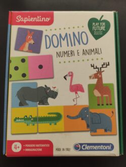 Domino numeri e animali Clementoni