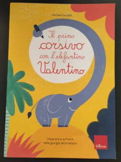 Il primo corsivo con l’elefantino Valentino