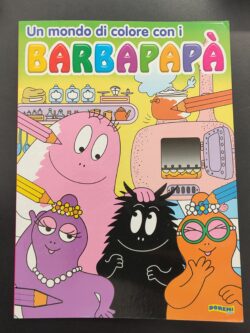 Libro da colorare – Barbapapà