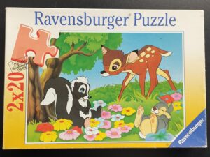 Puzzle Ravensburger Bambi 2 x 20 pz.