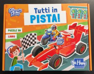 Tutti in pista - Puzzle 3D + Libro